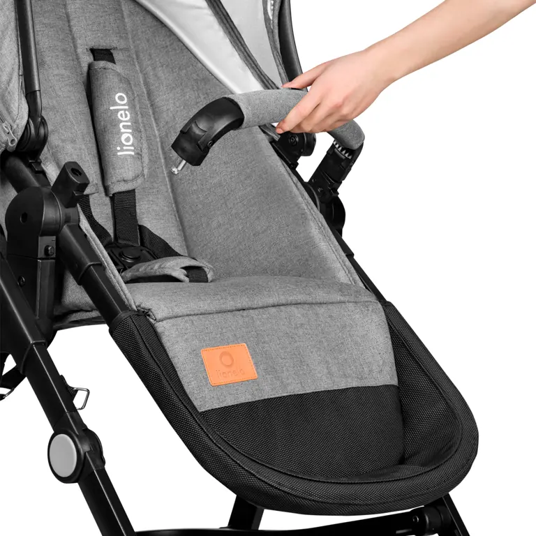 Коляска дитяча 3 в 1 Lionelo Bianka Grey Stone